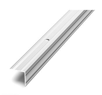 Порог стык ПУ-05 АЛЮМИНИЙ 0,9м 20*20мм 001