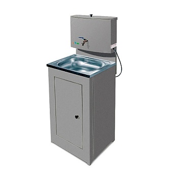 Умывальник дачный АКВАТЕКС (бак антикороз, без ЭВН + мойка нерж) 