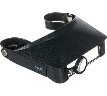 Лупа с доп. линзами д/закрепления на голове