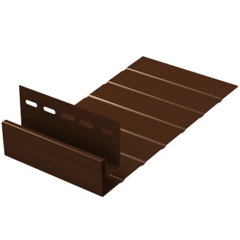 J - Фаска Коричневая 3,05м (1уп - 10шт) Ю-Пласт