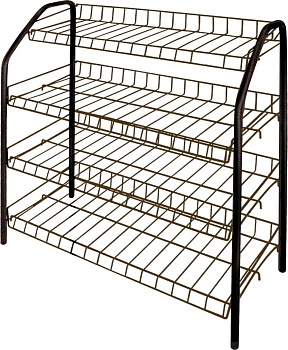 Этажерка д/обуви 4 полки 70*66*30 см