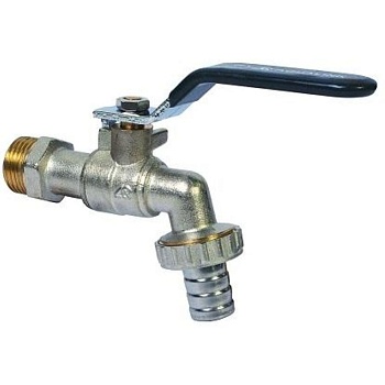 Кран шар. 3/4 с носиком латунь