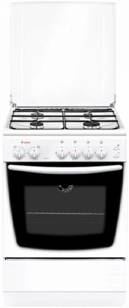 1. Газ.плита GEFEST-1200C5 4к.60х60,65л,крыш,розжиг,тайм,свет