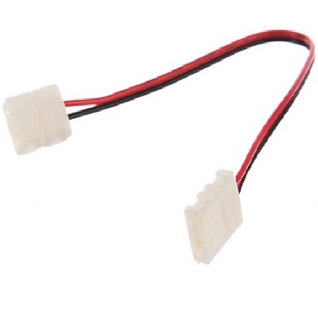 Коннектор д/диод.ленты пласт. клем.