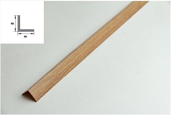 Угол ПВХ 40*40мм 2,7м цвет 07