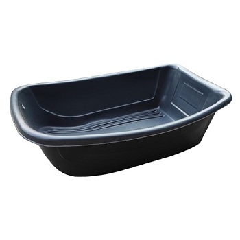 Сани-волокуши С-2/1 Рыбацкие 830*450*220 с кольцом черные с люверсом 