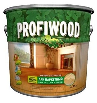 Лак паркетный алкидно-уретоновый матовый 2,4кг Profiwood