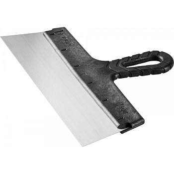 Шпатель 300мм нержав.полотно с пл.ручкой