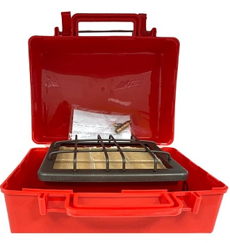 Горелка газовая инфракрасного излучения Сибирячка ГИИ-2,3 (в кейсе+рукав), 2,3 кВт