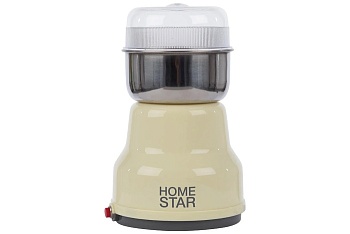 Кофемолка HOMESTAR HS-2001 150Вт, 50гр,бежевая