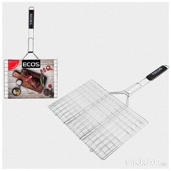 Гриль-решетка ECOS RD-104C 32х25х1,5см 6 секций