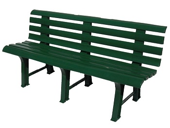 Скамейка пластик 50х150х70