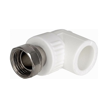 Угол с накидной гайкой 20х3/4" полип.