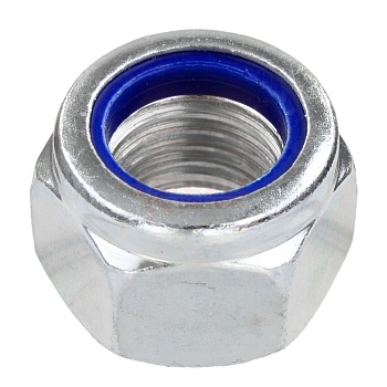 Гайка шестигранная со стопорным кольцом DIN985 М20