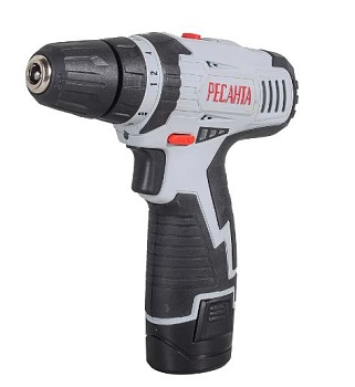 Дрель аккумуляторная ДА-12-2Л 75/14/1 Ресанта