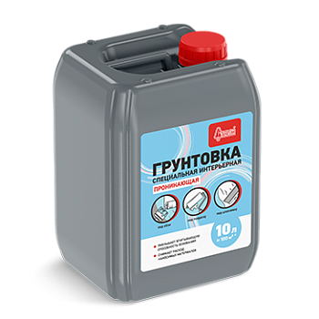 Грунтовка  интерьерная Специальная проникающая 10л (Старатели)