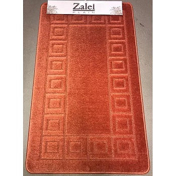 Коврик  для ванной Zalel  60*100мм оранжевый