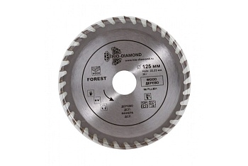 Круг пильный 125*22,23*36Т FLL801