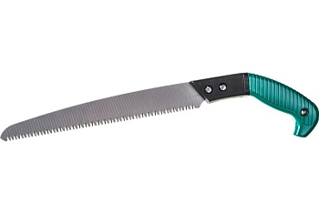 Ножовка садовая с ножнами, крупн.зуб, 5TPI,3Dзаточка,300мм