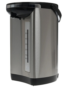 Термопот Centek CT-1084 (сталь) 6.0л, 800Вт, 2 способа подачи воды, двойная защита от перегрева