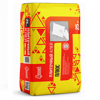 Клей плиточный Плюс 25кг (Старатели)/63