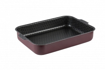 Противень Кружево 190х250мм 2 ручки, без крышки