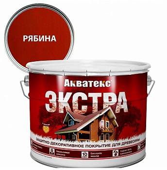 Защитное средство АКВАТЕКС экстра рябина 9л