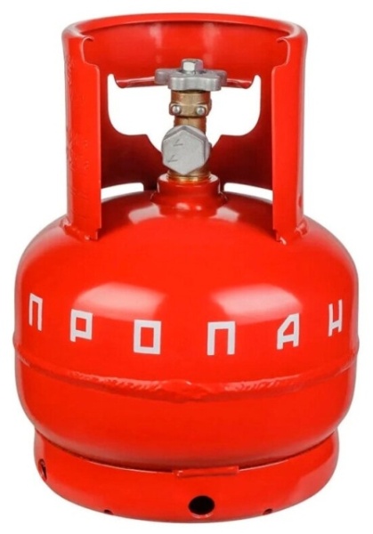 1. Баллон газовый 5литров с вентилем Крым