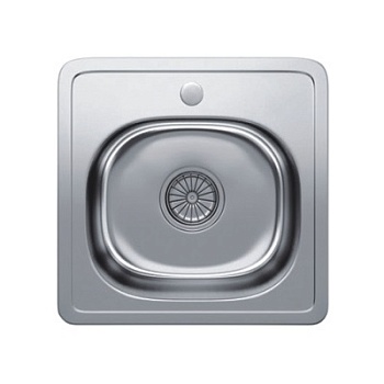 Мойка нерж.380*380*180мм 0,8мм глянец