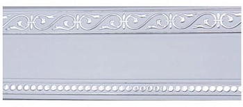 Бленда ПВХ Милена Волшебная Палочка 7см Белый хром