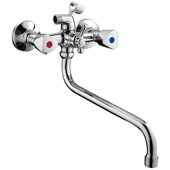 Смеситель д/ванны А2211 излив 7130S латунь