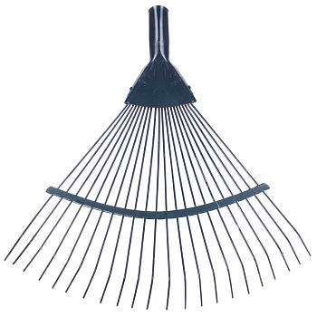 Грабли веерные проволочные 22 зуб. порош.окрас