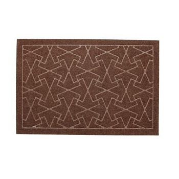 Коврик влаговп. Авангард 40*60см (корич,черн.,серый)