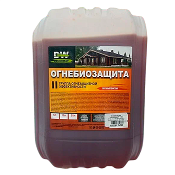 Защитное средство огнебиозащита красная DECORWAY 10л 