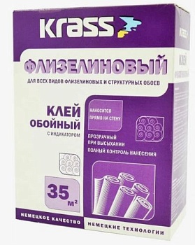 Клей обойный Krass флизелиновый 300г. Россия