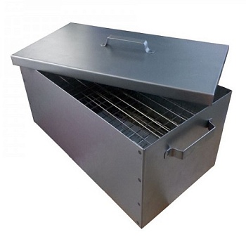Коптильня двухъярусная350х250х200мм Петромаш