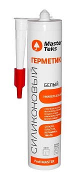 Герметик PROFIMASTER силикон. универс. 290мл белый
