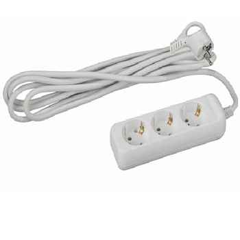 Удлинитель 3х7м с заземлением 10А IP20 2.2кВт ПВС Союз 