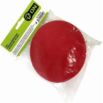 Шлиф круг резиновый с липуч.+переход.125мм