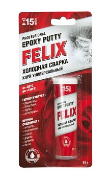 Холодная сварка клей универсальный 55гр. FELIX