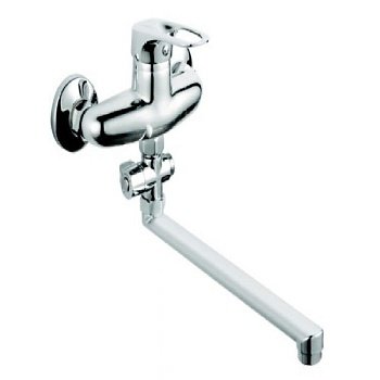 Смеситель д/ванны Rainsberg R 3123 F  длинным изливом                                               