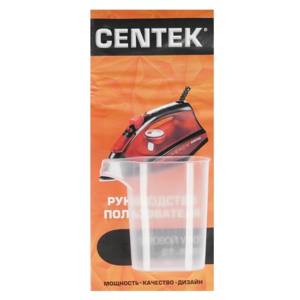 4. Утюг CENTEK CT-2355 Violet 2500Вт,вер.пар,пар-удар,керам