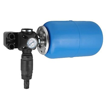 Комплект автоматики "Акваробот М" бак 5л+защ с/х +управление по давлению 1,5-3бар