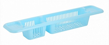 Полка для ванны М5633 голубая Башпласт