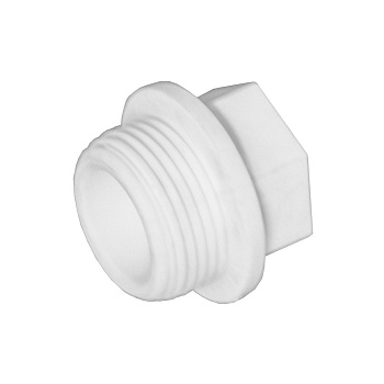 Заглушка с наружной резьбой 25х3/4" полипроп