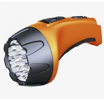 Фонарик диодный ОБЛИК 215 15-LED ОРАНЖЕВЫЙ
