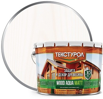 Защитн.ср. Текстурол Aqua 10л. белый