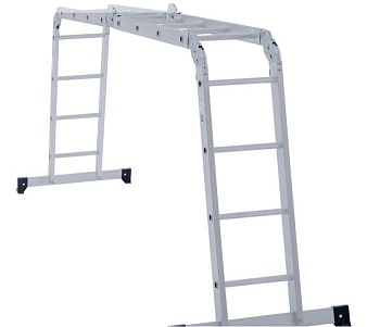 Стремянка-лестница шарнир. 4-секц. 4 ступен. 4,66м