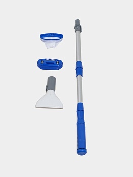 Пылесос для бассейна BESTWAY AquaScan на батарейках 8АА, штанга до 1,5 м 58340