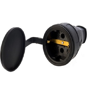 Розетка 1-м ОП 16А 250В с заземл БЕЛТИЗ РА16-005